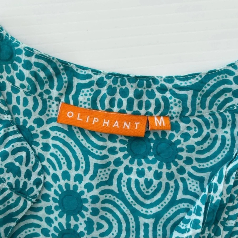 Women's Teal Oliphant Top - Picture 2 of 4